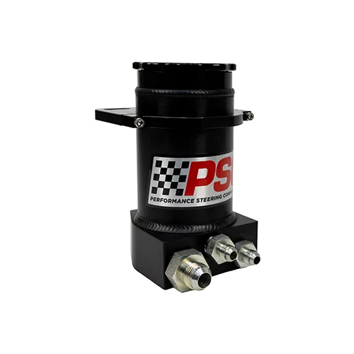 8.25 Hydroboost W/ Clamp 6 Return 10 Feed Black Anodized Black Street Cap product image