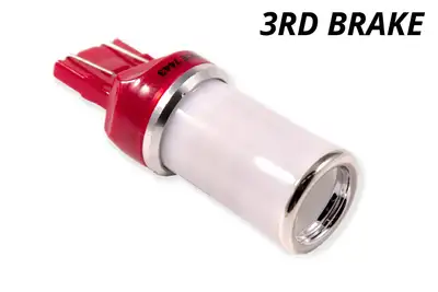 Diode Dynamics 7443 LED Bulb HP48 LED Red Single Diode Dynamics