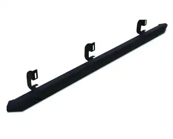 Lund 0718 Wrangler Unlimited 4DR Rock Rail Black (Does Not Include Steps)