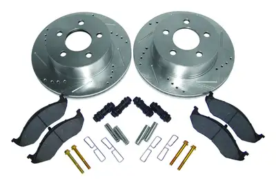 Crown Automotive Jeep Replacement Performance Brake Kit 1999-2006 TJ Wrangler 1999-2001 XJ Cherokee