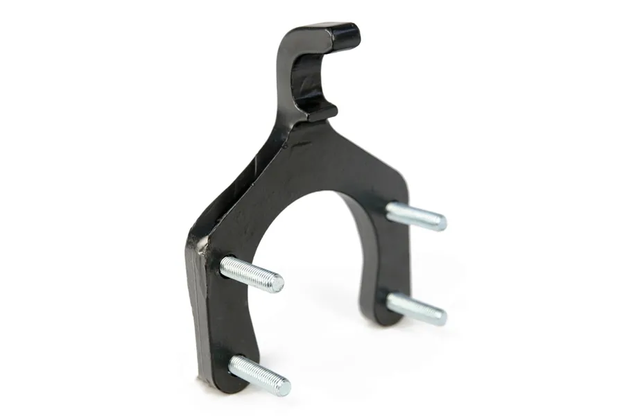 Rugged Ridge Tow Hook Front Single OEM Style; 0718 Jeep Wrangler Jk
