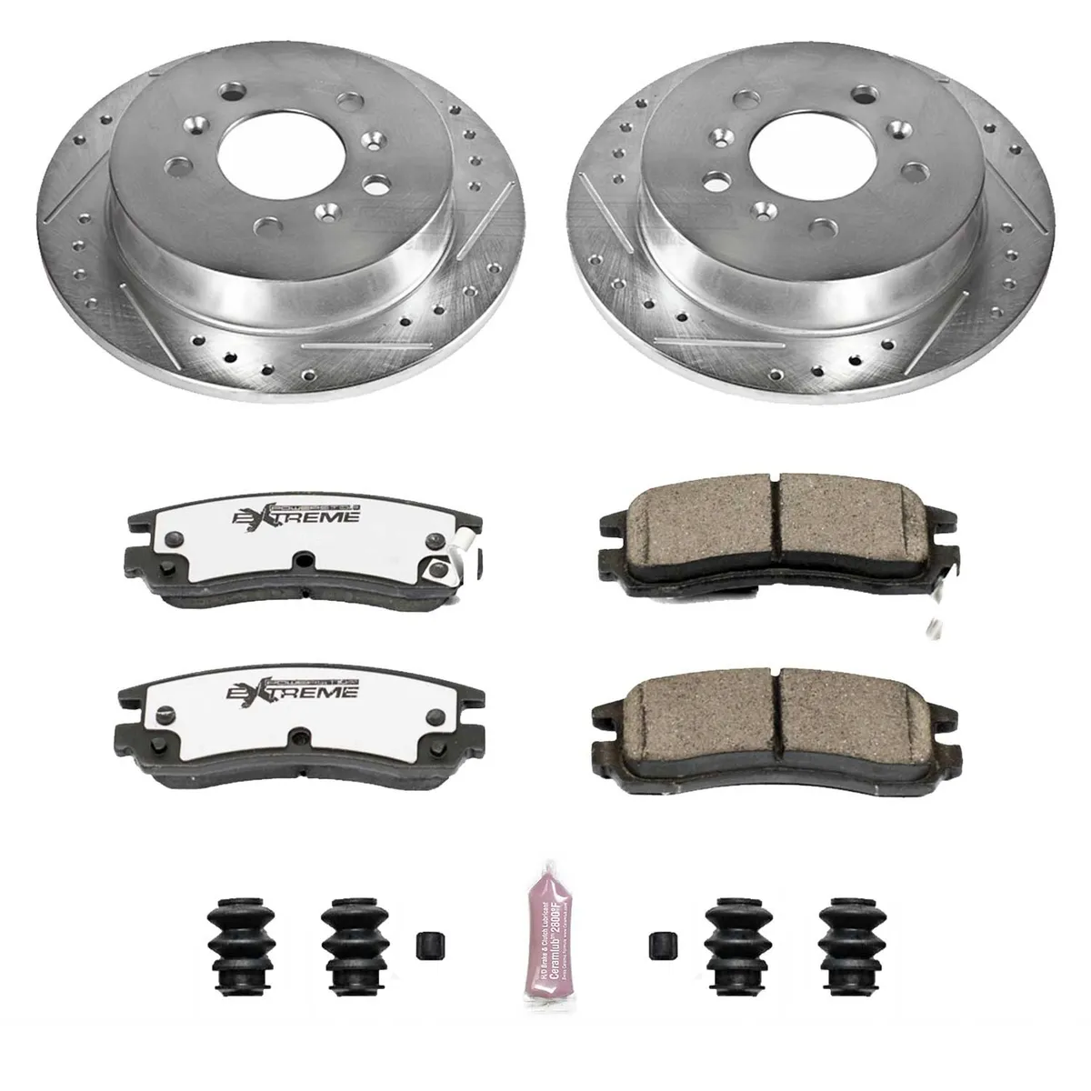 Z26 Street Brake Kit Rear 2008-2009 Buick Allure 2008-2009 Buick Lacrosse 2006-2010 Chevy Impala product image