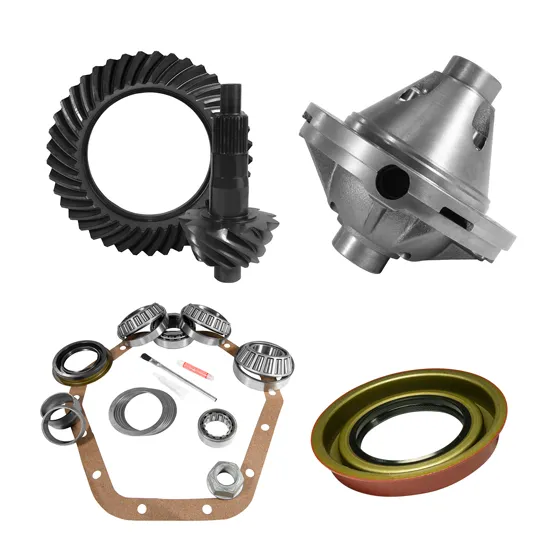 Yukon Gear and Axle 10.5 GM 14 Bolt 4.56 Rear Ring Pinion Install Kit 30 Spline Posi 14T 10.5 GM 4.56 REAR R P GEA