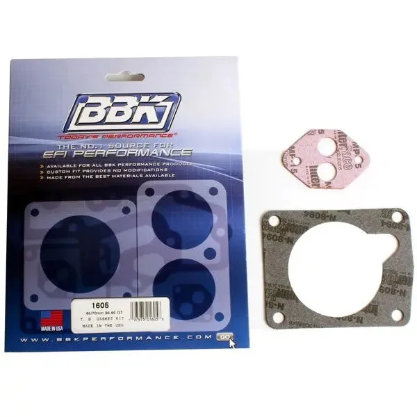 BBK Performance Ford Mustang 5.0L 65mm 70mm 75mmThrottle Body Gasket Kit 94-95