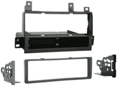 Metra Electronics Turbokits; Radio Installation Kit; Incl. Instructions/Hardware/Under-Radio Pocket/Snap-In Iso Support System; Recessed Din Opening; High-Grade ABS Plastic;