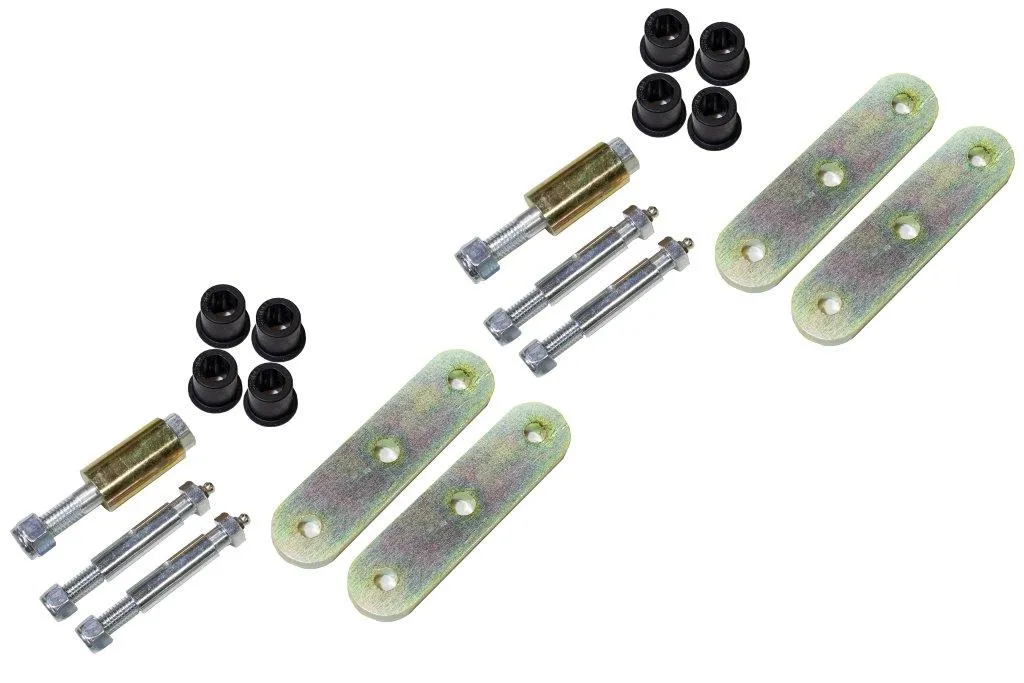 Fishbone Offroad Front/Rear Greaseable Shackles for 1946-1975 Jeep CJ-5 FB27222 product image