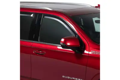 Putco 20c Gladiator Element Matte Black Window Visors (Set Of 2 Front Only)