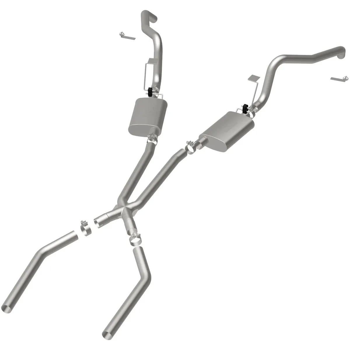MagnaFlow Exhaust Products 15896 Street Series Stainless Crossmember-Back System product image