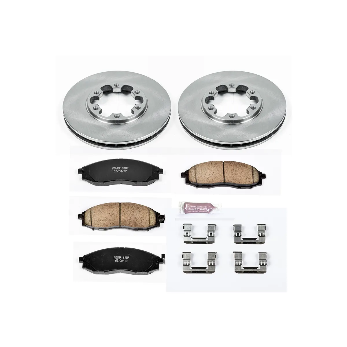 Autospecialty Brake Kit Front 2003-2004 Nissan Frontier 2WD 2003-2004 Nissan Frontier 4WD 2000-2004 n product image