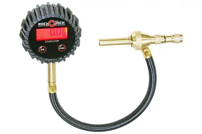 Rock Jock EZ-Tire Deflator Pro Digital Beadlock Friendly Storage Case RockJock 4x4