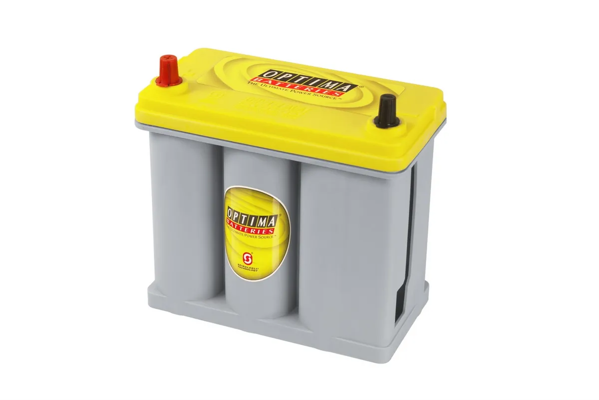 YellowTop® Deep Cycle Battery; UNBOXED; Group S46B24R; Cold Crank Amps 450; Crank Amps 575; Reserve Capacity 66; Top Terminal; L- 9 5/16 in.; W- 5 1/16 in.; H 8 15/16 in.; product image