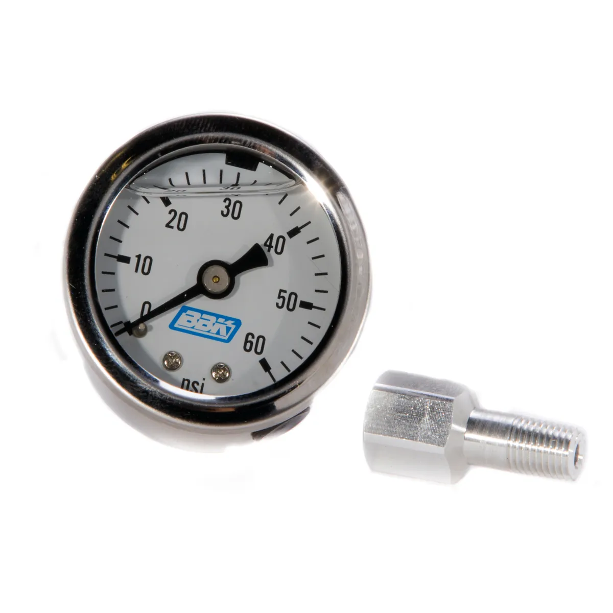 1986-1993 Mustang 5.0l Fuel Pressure Gauge Adapter 0-60 PSI product image