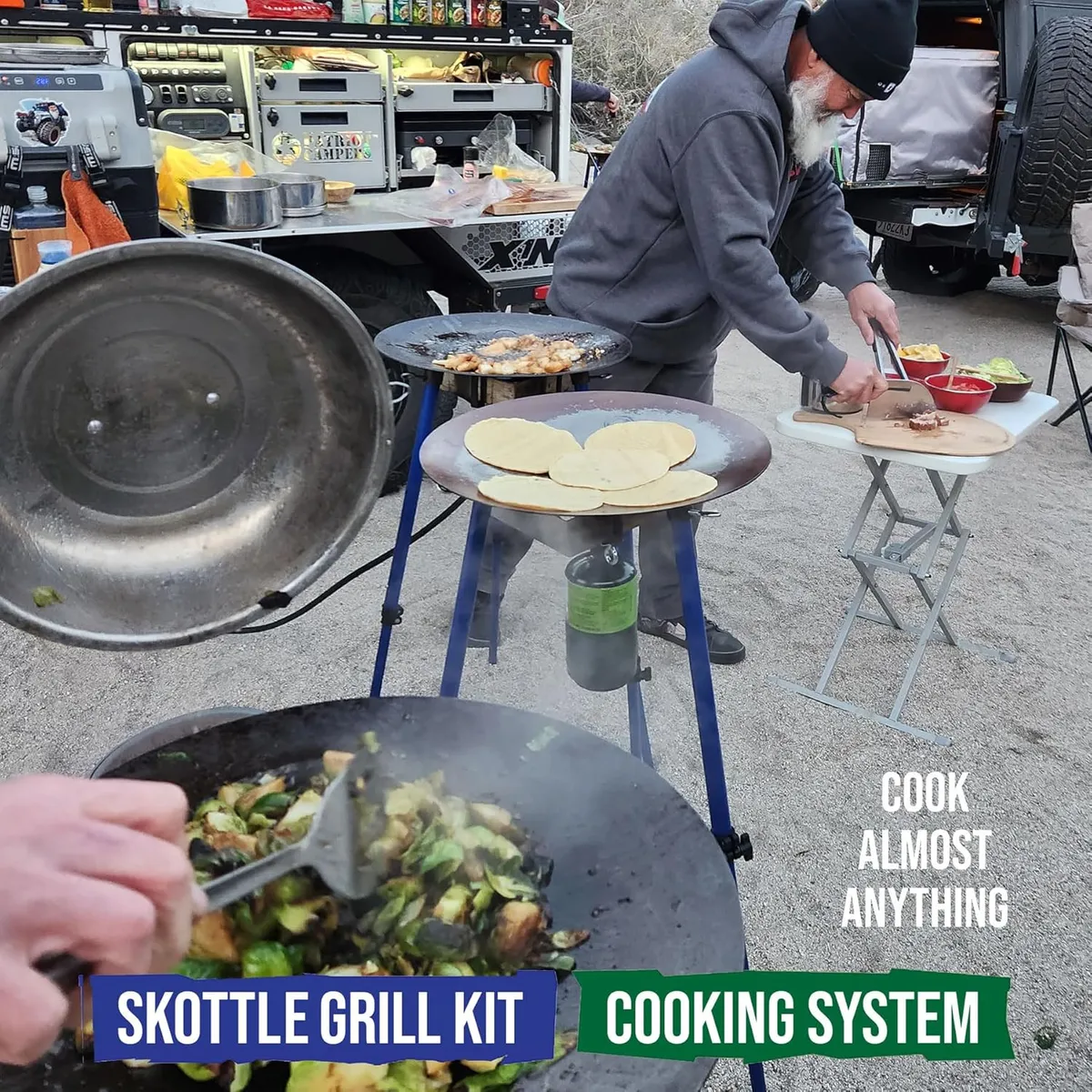 TemboTusk Skottle Grill Kit         (Free Shipping) product image
