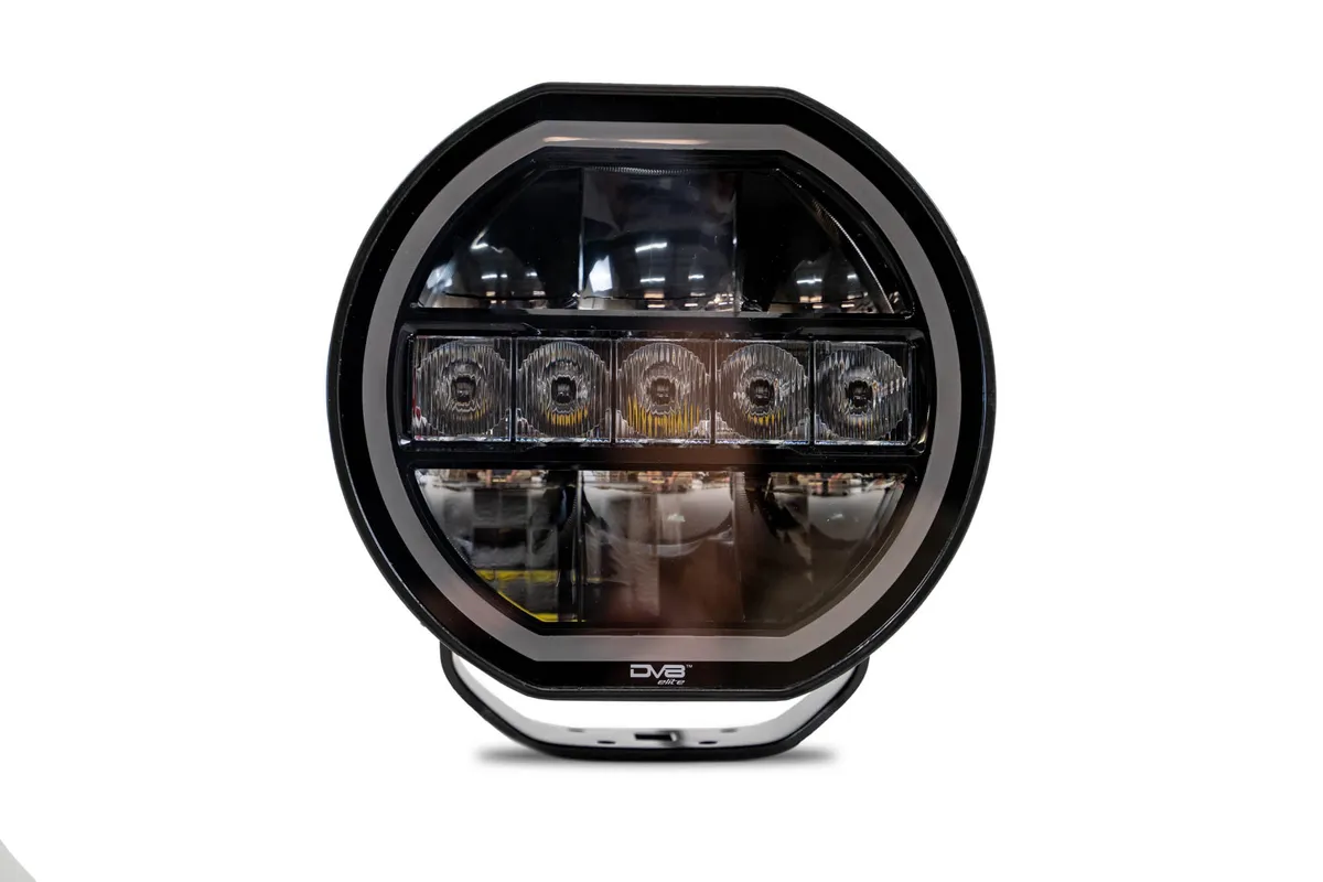DV8 Offroad 7-Inch Halo Elite Round Light w/ Accent Halo product image