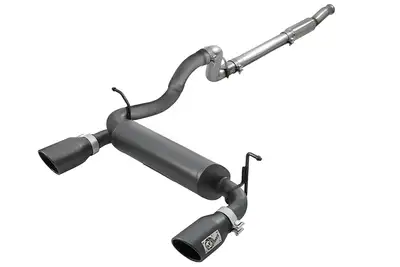aFe Power 1821 Wrangler Rebel Series 3 In To 21/2 In 409 Ss Catback Exhaust W/Black Tip