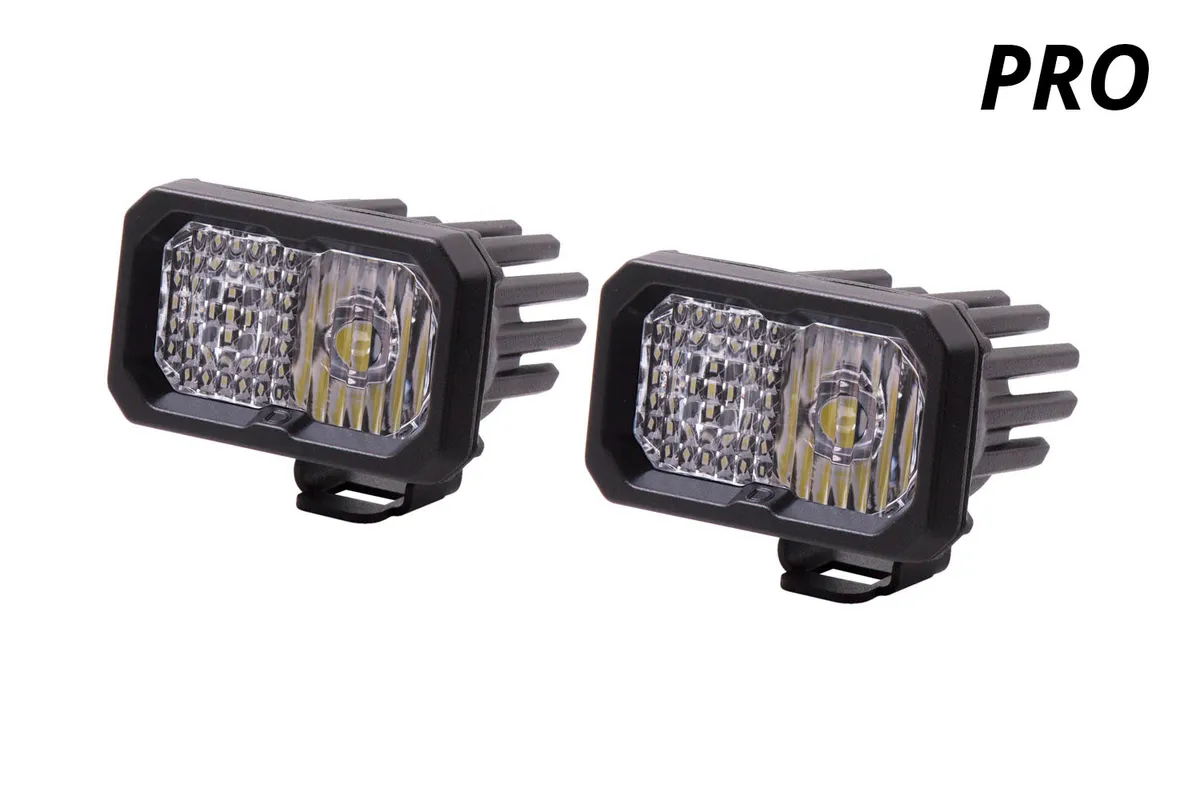 Diode Dynamics Diode Dynamics - Stage Series 2in Pro White Combo Standard RBL (pair)