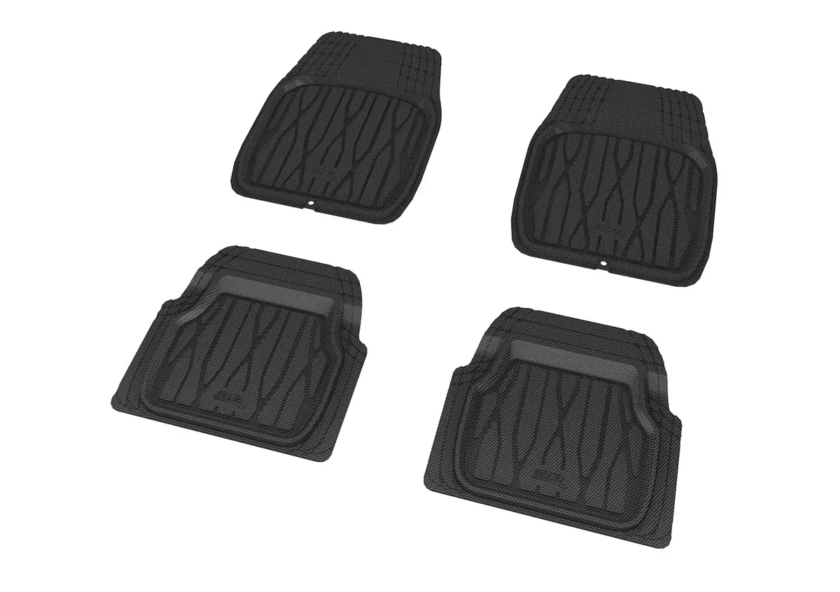 Universal Mat 777-1 4 Pcsset Kagu Sizem Frontl26in Xw19in Rearl19in X19in Black product image
