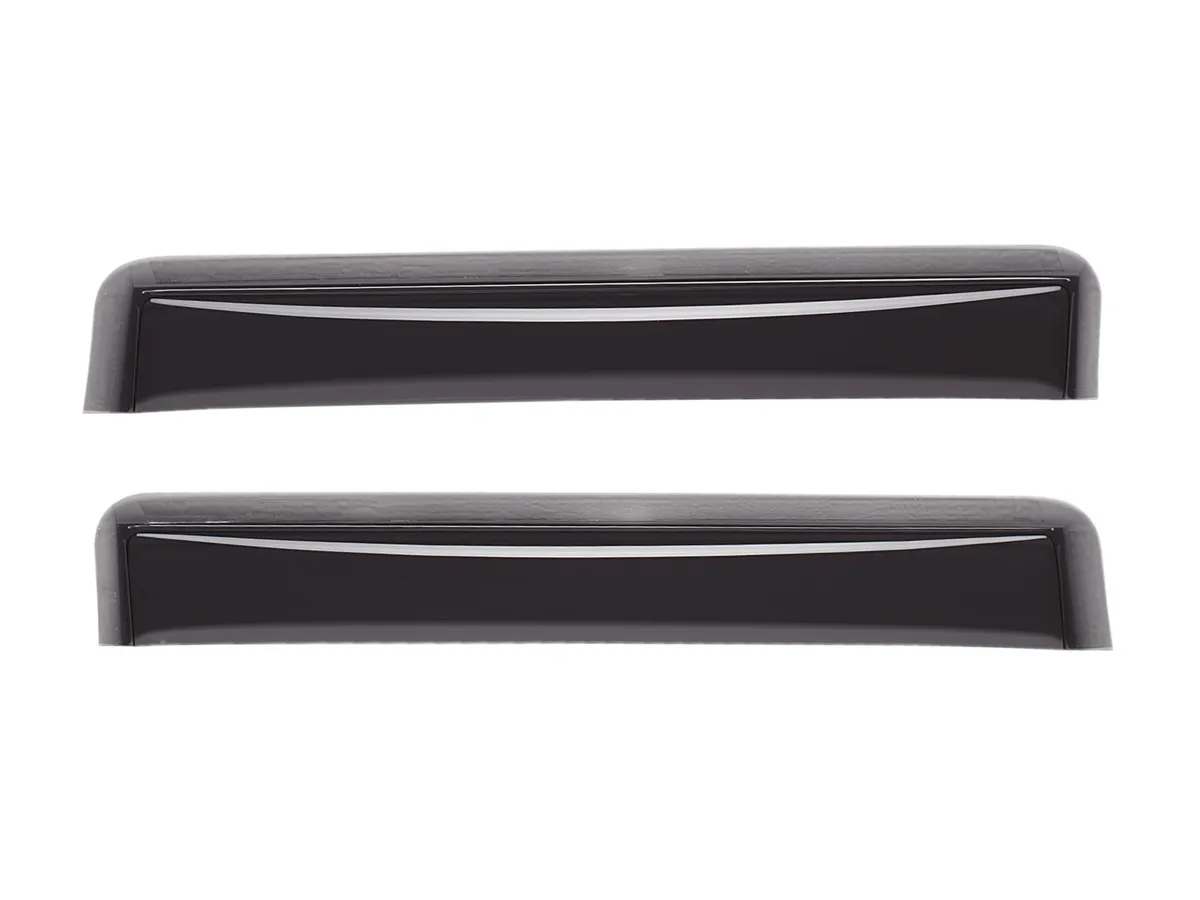 Weathertech 2021 - 2024 Jeep Grand Cherokee L Rear Side Window Deflectors Dark Tint