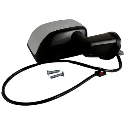 Crown Automotive Jeep Replacement Crown Automotive Jeep Replacement 68249844AC Right Power, Heated, Manual Folding Mirror for 15-18 Jeep JK Wrangler LHD