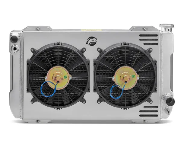 123 Series Radiator System Universal GM 26 Inch Core Shroud and Dual Fans Manual Transmission Proform product image