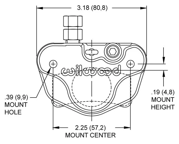 Wilwood CALIPERBILLETGO-KART.12 ROTOR1.00 product image