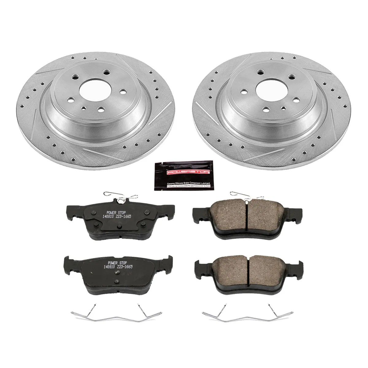 Z23 Evolution Brake Kit Rear 2013-2018 Ford Fusion 2015-2018 Lincoln Mkc 2013-2016 Lincoln Mkz product image