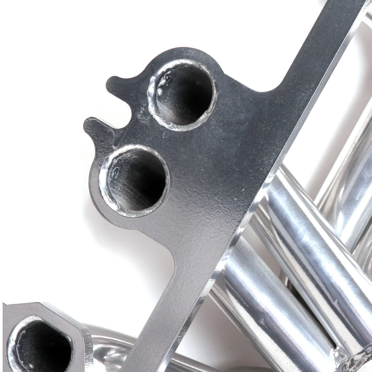 Jeep Cherokee Wrangler 4.0 1-1/2 Shorty Exhaust Header Polished Silver Ceramic 91-99 product image
