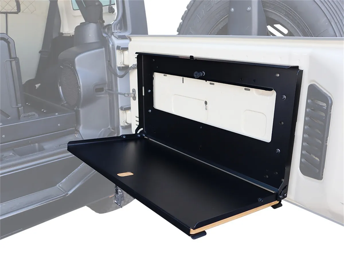 Drop Down Tailgate Table; For Jeep JK/JKU/JLs And Some SUV including The New Defender; product image