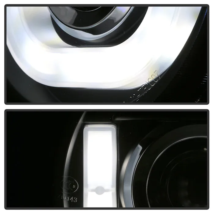Spyder Signature Toyota FJ Cruiser 07-14 Projector Headlights - Halogen Model Only Not Compatible With XenonHID Model - 3D DRL LED - Black product image