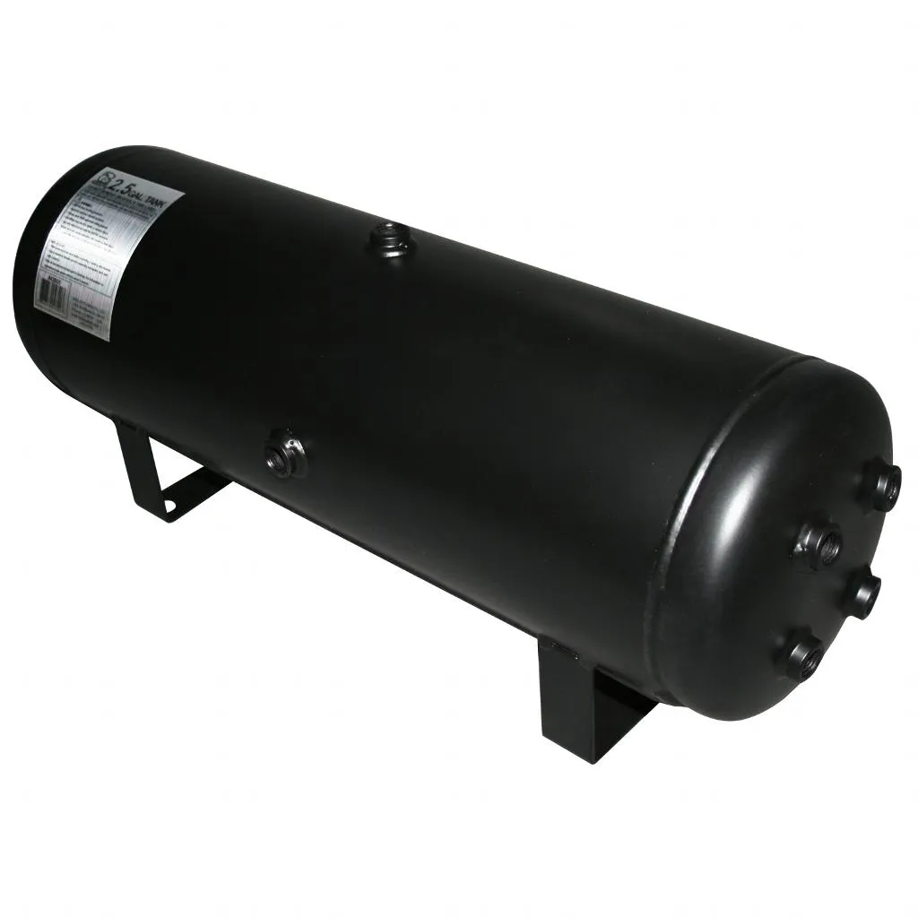 On Board Air Kit 145Psi 1.8Cfm 2.5 Gallon Air Tank In-Cab Gauge And Switch Bulldog Winch product image