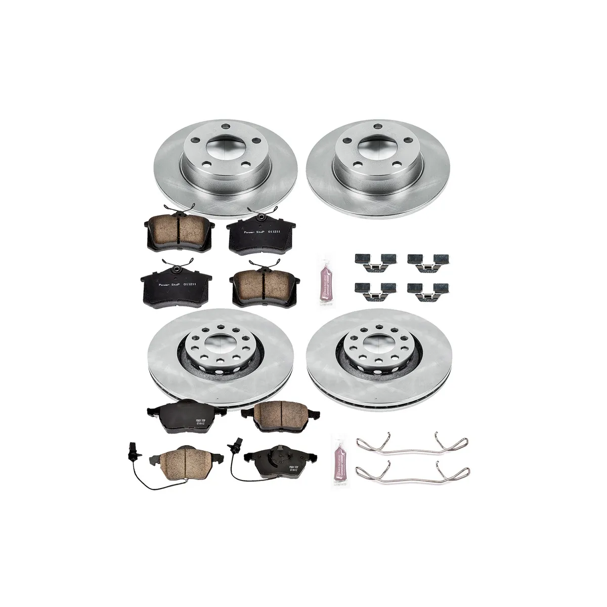 Z17 Direct Replacement Kit: Rotors; Ceramic Pads W/Hardware product image