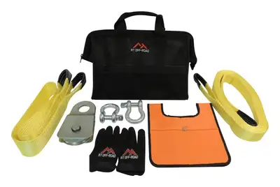 Crown Automotive Jeep Replacement RT Off-Road - Nylon Multi Vehicle Recovery Kit