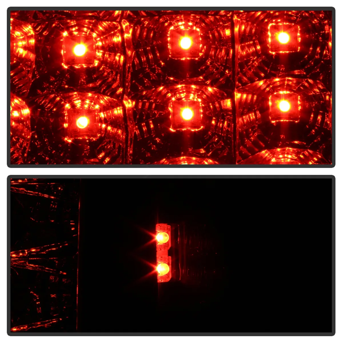 Spyder Jeep Grand Cherokee 07-10 LED Tail Lights - Black product image