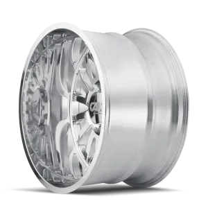 Cast Aluminum Wheels Summit 9110 PO 22x12 Milled Spokes Polished 8 On 180 Bolt Pattern -51 Offset Cali Offroad Wheels product image