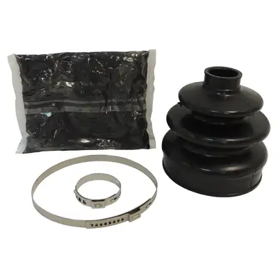 Crown Automotive Jeep Replacement CV Joint Boot Kit; Front Inner; Incl. Boots/Clamps/Snap Rings/Grease;