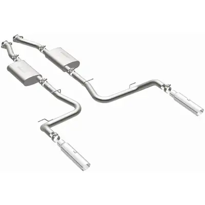 MagnaFlow Exhaust Products MagnaFlow 1999-2004 Ford Mustang SVT Cobra 4.6L Street Series Cat-Back Performance Exhaust System 15644
