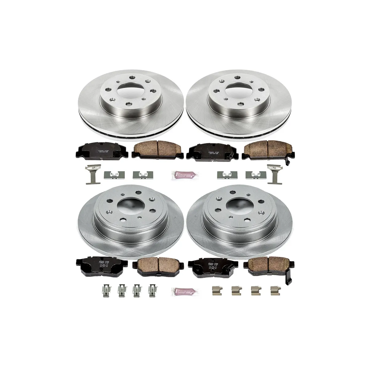 Autospecialty Brake Kit fr 1993-1997 Honda Civic Del Sol 1992-1995 Honda Civic Hatchback product image