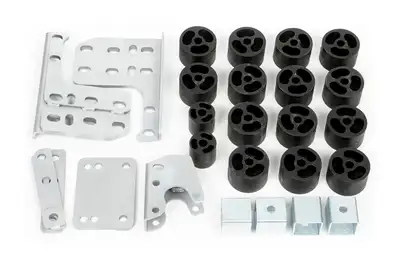 Daystar 2in Body Lift Kit for Dodge RAM 1500 2017-19 Dodge RAM 1500 4 Wheel Drive DS or DT-Body Trucks Air Ride and Non-Air Ride