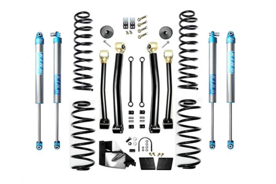EVO Manufacturing EVO Manufacturing 4.5in Enforcer Stage 3 Lift Kit w/ King 2.0 Shocks - JL 4Dr