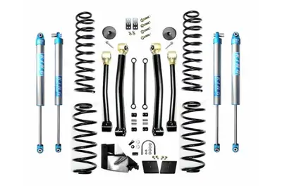 EVO Manufacturing EVO Manufacturing 4.5in Enforcer Stage 3 Lift Kit w/ King 2.0 Shocks - JL 4Dr