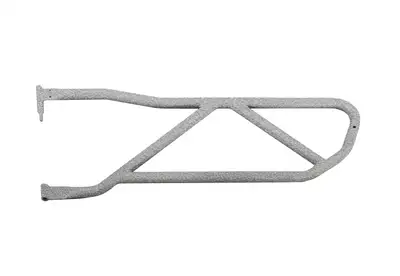 Steinjager Doors, Tubular 2015 to 2023 Gray Hammertone Front Doors