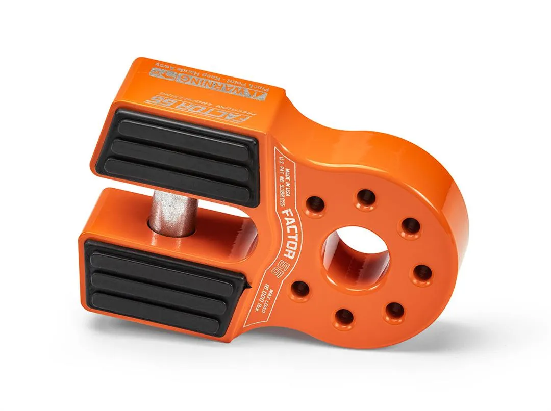 Factor 55 00050-07 Flatlink Winch Shackle Mount -- Orange product image