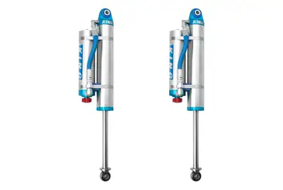 King Shocks Silverado/Sierra 1500 07+ Rear 2.5 Dia. Piggy Hose Res. Shock W/ Adjuster