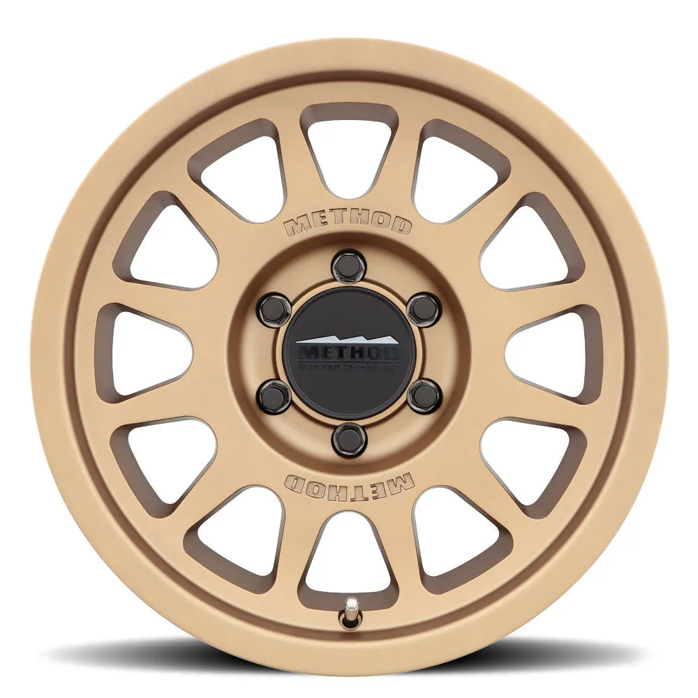 MR703 Bead Grip 17x8.5 0mm Offset 8x170 130.81mm Centerbore Machined - Clear Coat product image