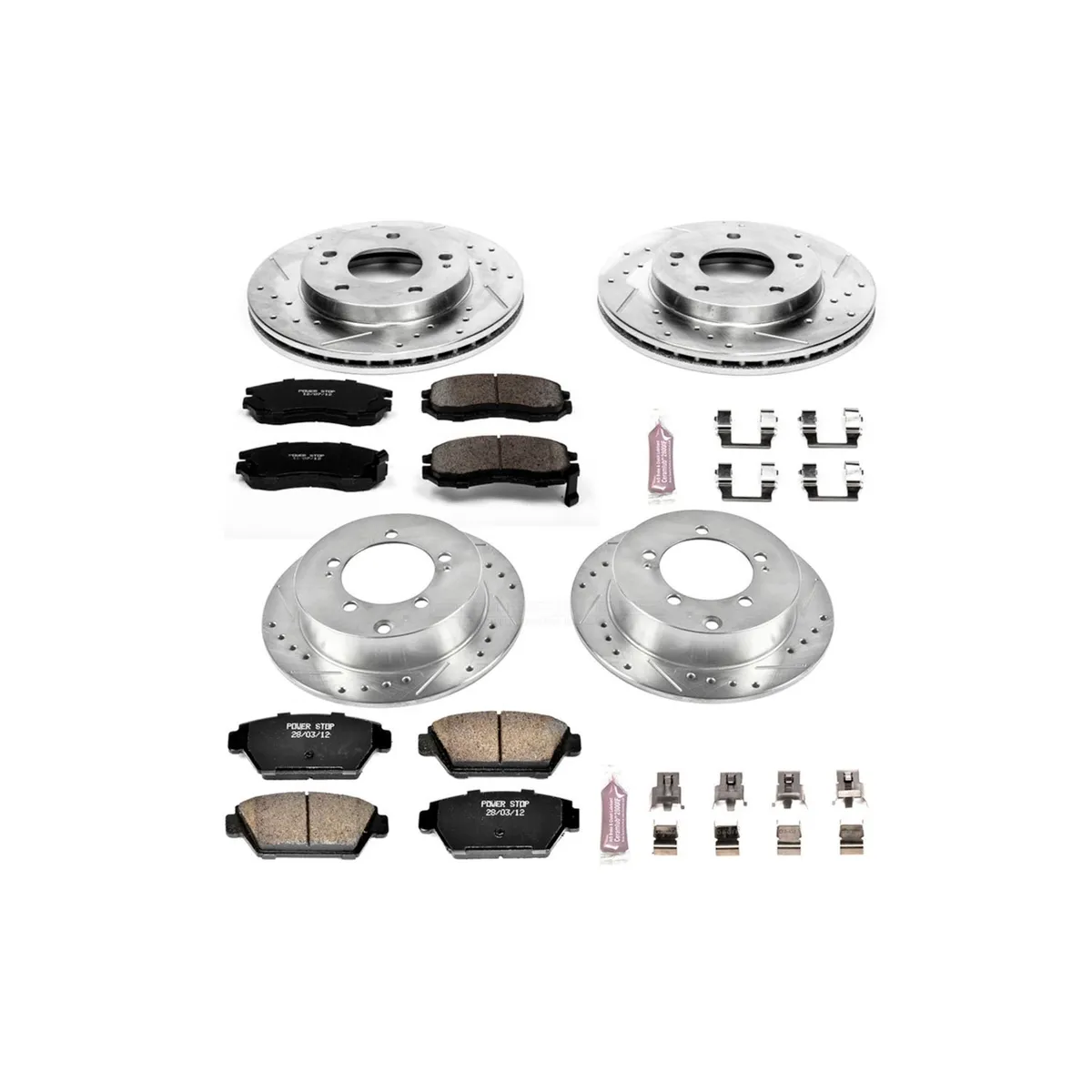 Z23 Evolution Brake Kit fr 1990-1994 Eagle Talon 2WD 1990-1992 Eagle Talon AWD 1990-1994 Mitsu Eclip product image
