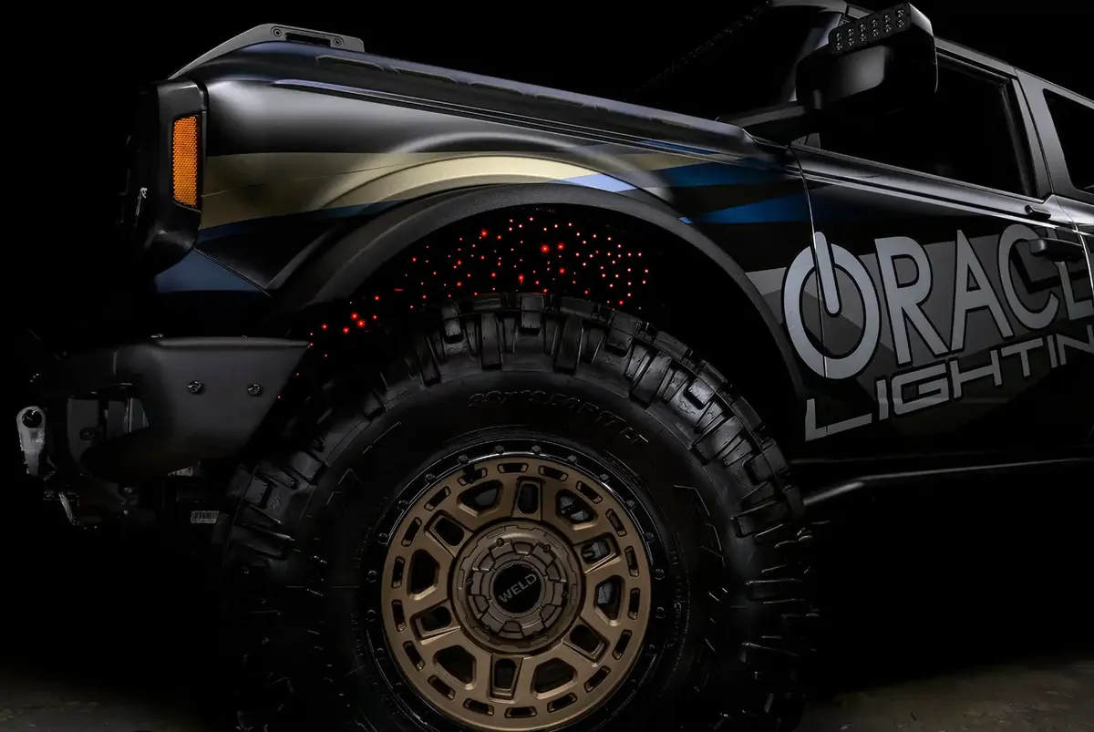 Oracle Lighting Fiber Optic Wheel Liner Colorshift® Rgb+w Kit - 40w Led/ 600 Fibers product image