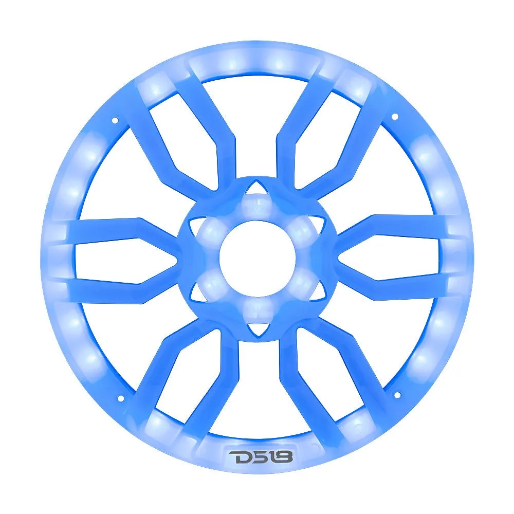 10" Universal Speaker Grill Cover -RGB LED Lights product image