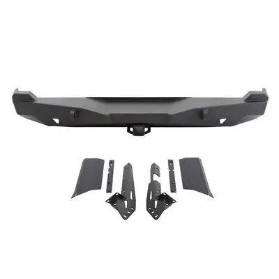 Smittybilt 8401 Cherokee (Xj) 2/4 Door Xrc Rear Bumper W/Hitch Black Textured