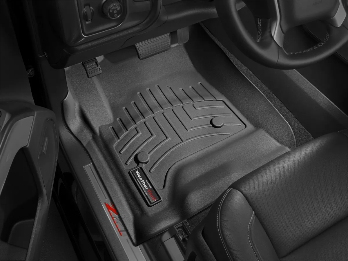 14- GM P/U 1500 Crew Cab Floor Liners Black product image