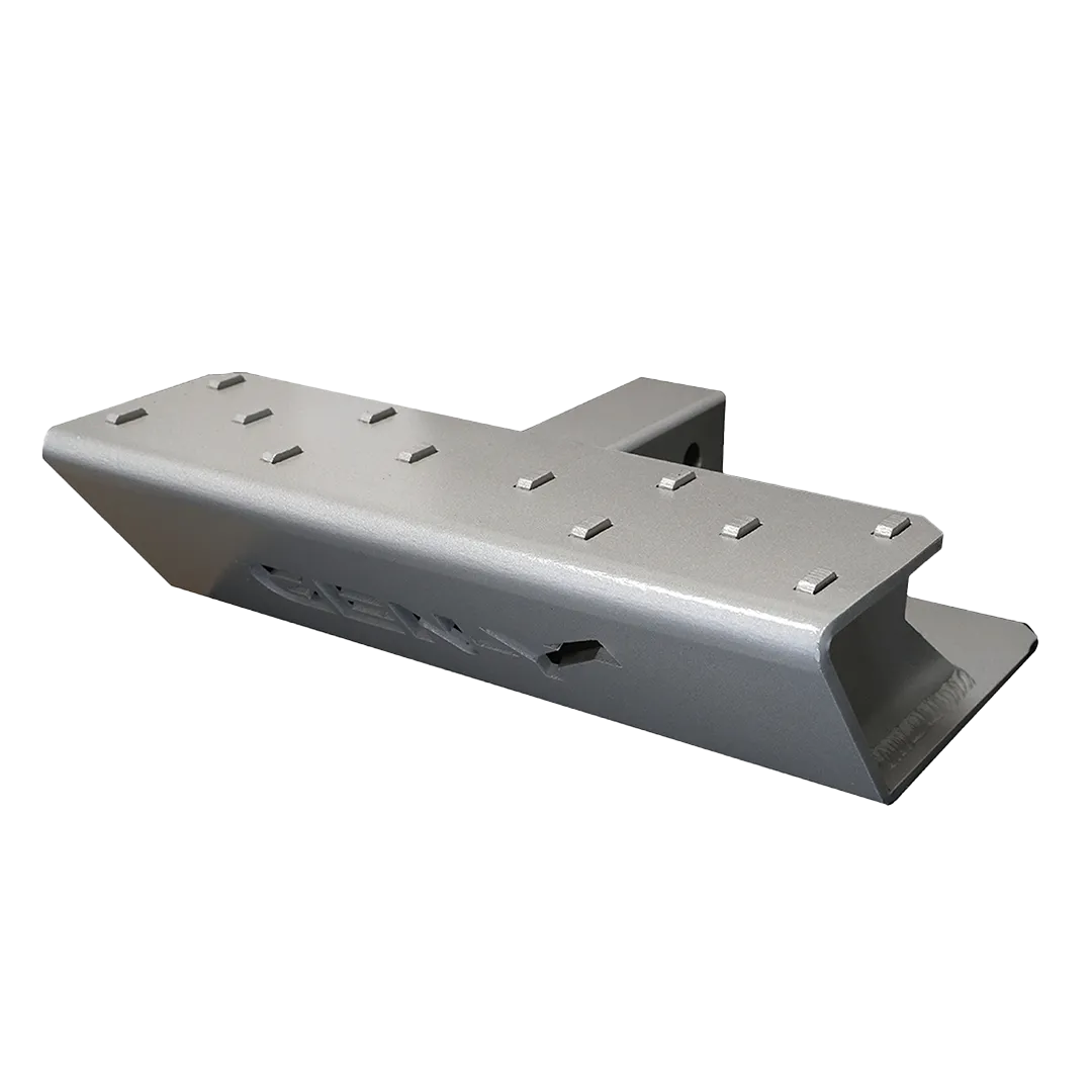 GEN-Y Hitch Skid Plate - Aluminum - Clear Coated - 2 Shank